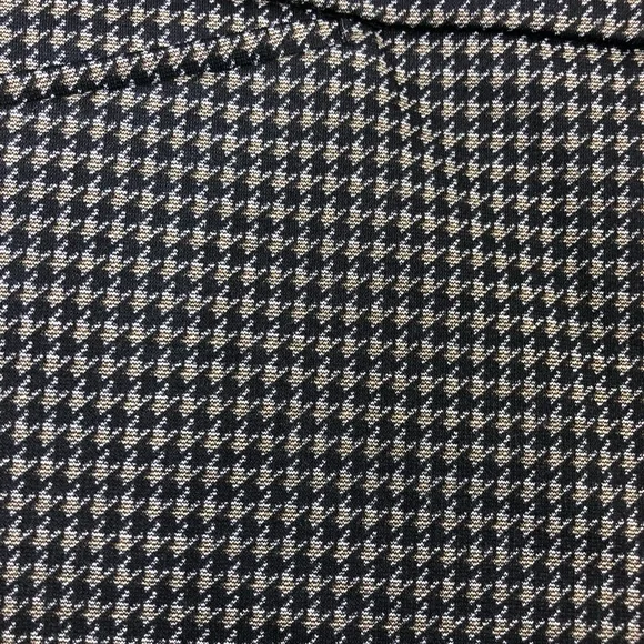 Dalia Houndstooth Pull On Stretch Dress Pants Sz 8 - Picture 2 of 12